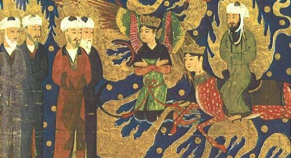 عکس نقاشی حضرت محمد ص