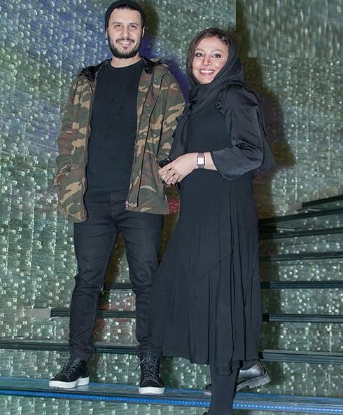 عکس جواد عزتی همسرش