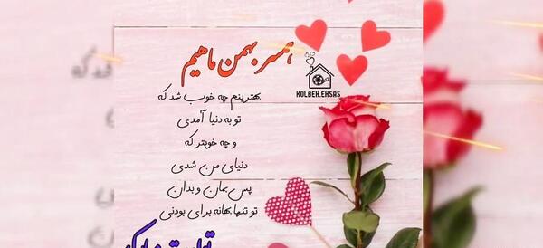 عکس تولد بهمن ماهی پروفایل