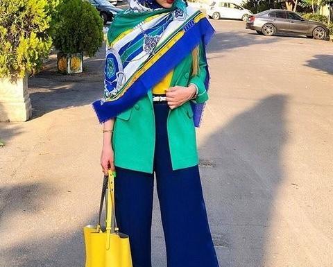 عکس مانتو لی گشاد