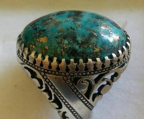 عکس انگشتر فیروزه