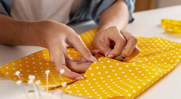 عکس خیاطی کوک طلایی