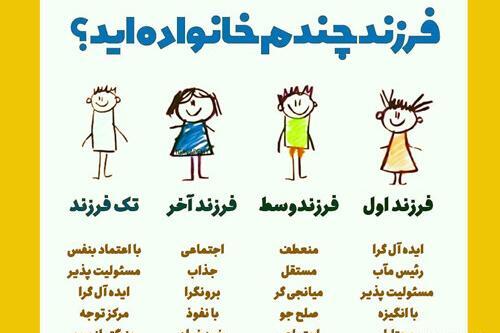 عکس روز جهانی فرزند اول خانواده