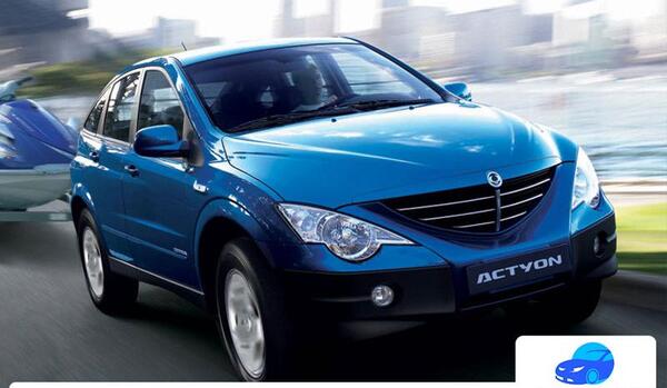 عکس ماشین ssangyong newactyon