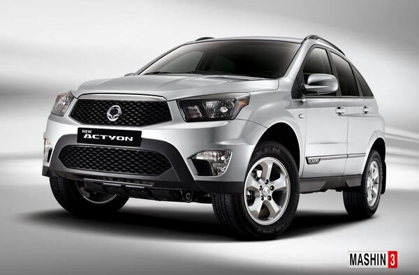 عکس ماشین ssangyong newactyon