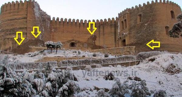عکس داخل قلعه فلک الافلاک