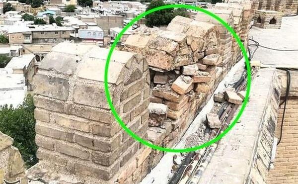 عکس داخل قلعه فلک الافلاک