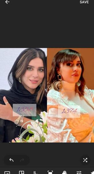 عکس ثنا برزنجه