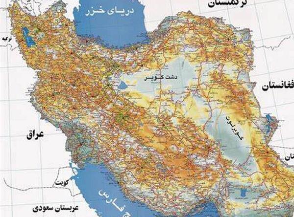 عکس ماکت نقشه ایران