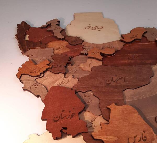 عکس ماکت نقشه ایران