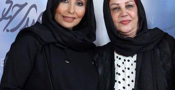 عکس پرستو صالحی و مادرش