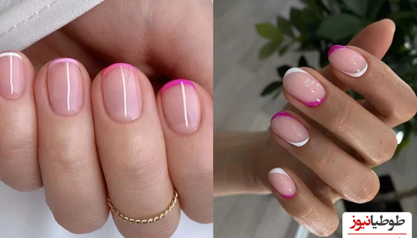 عکس لمینت و ژلیش ناخن
