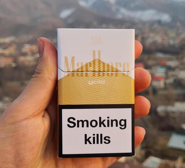 عکس سیگار مارلبرو گلد