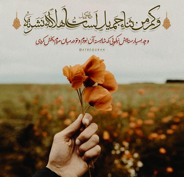 عکس نوشته درباره ثنا