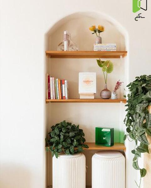 عکس ایده برای قفسه کتاب