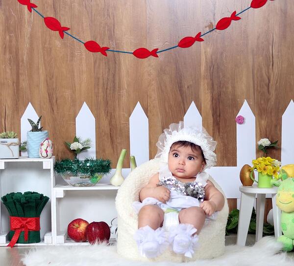 عکس اتلیه کودک با هفت سین