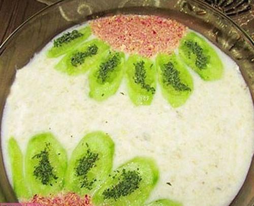 عکس های تزیین ماست