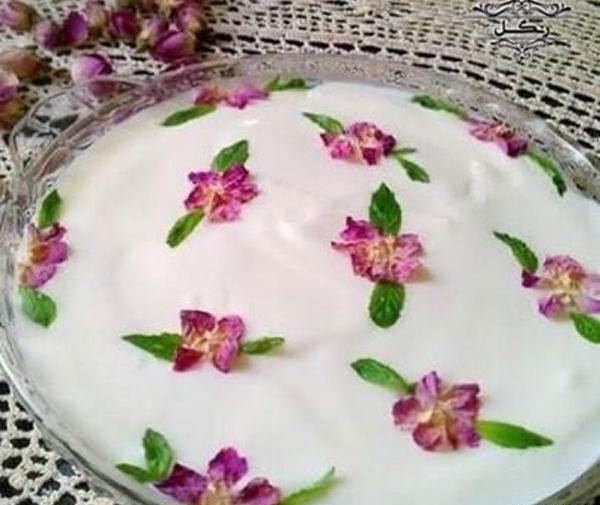 عکس های تزیین ماست