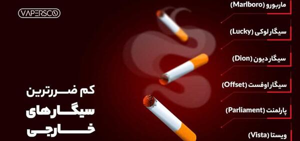 عکس سیگار بی ضرر