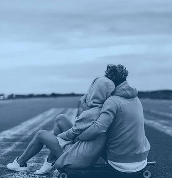 عکس دونفره عاشقانه صورت