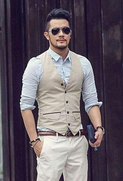 عکس جلیقه شلوار لی پسرانه