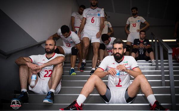 عکس بازیکنان تیم ملی والیبال ایران