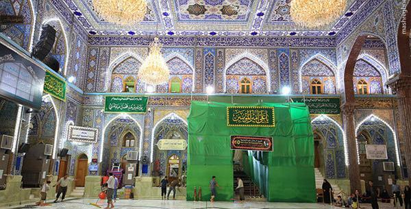 عکس حرم امام حسین زنده