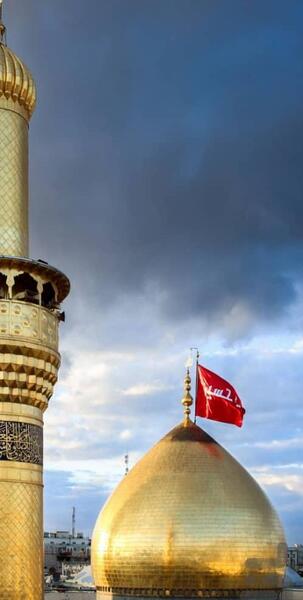 عکس حرم امام حسین زنده