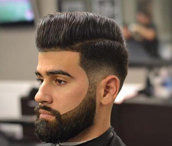 عکس از ته ریش مردانه