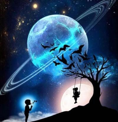 عکس عاشقانه ماه