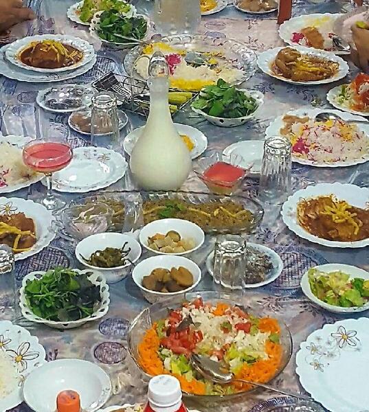 عکس سفره شب قدر