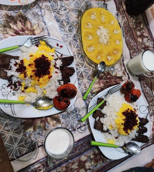 عکس سفره شب قدر