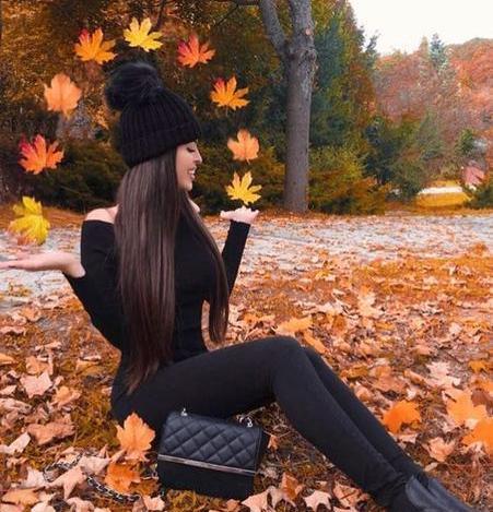 عکس پاییزی دخترانه ایرانی جدید