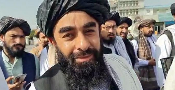 عکس سخنگو طالبان