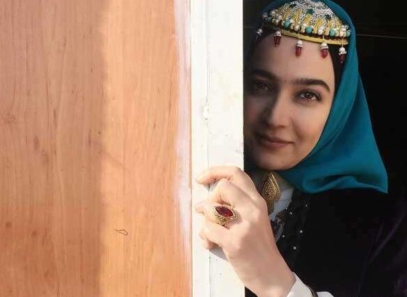 عکس جیران خانم مجری باکو