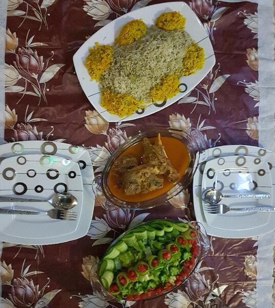 عکس شام دونفره عاشقانه