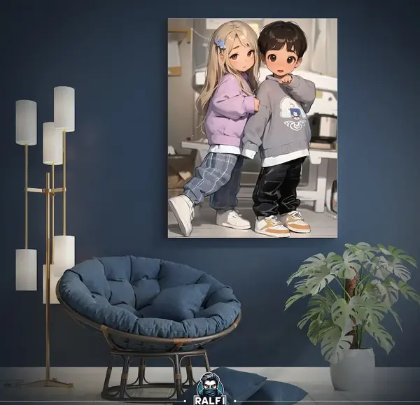 قاب عکس دونفره عاشقانه
