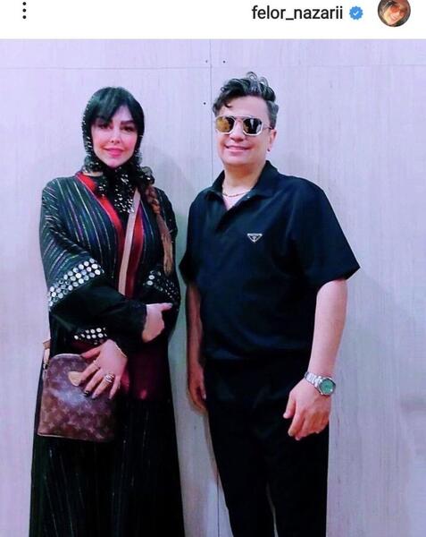 عکس همسر فلور نظری