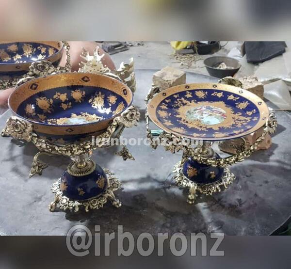 عکس ظرف برنجی