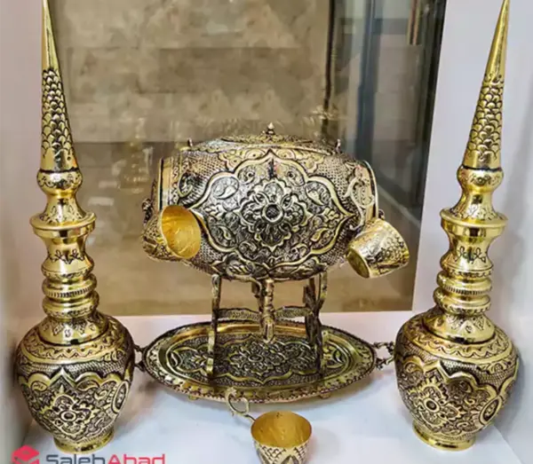 عکس ظرف برنجی