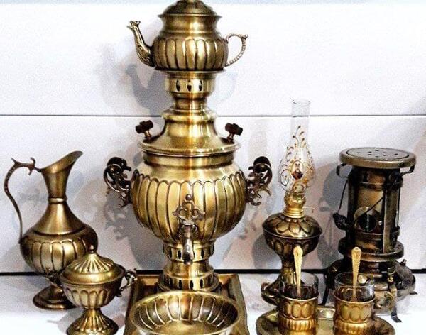 عکس ظرف برنجی