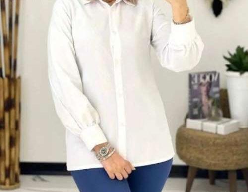 عکس شومیز سفید دخترانه