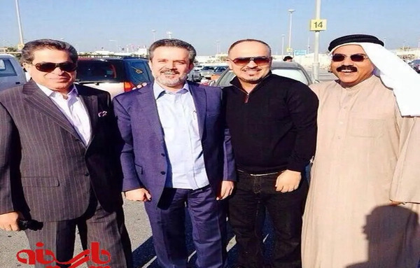 عکس حامیم با کت شلوار