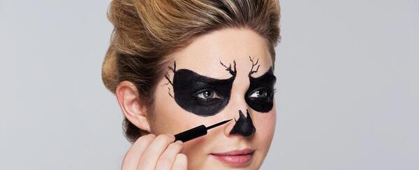 عکس ایده نقاشی صورت برای هالووین