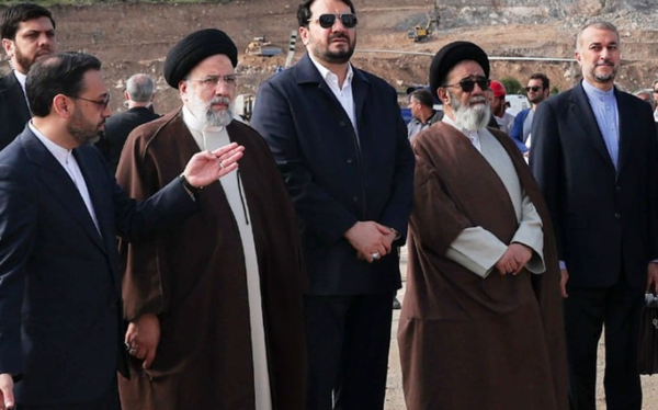عکس علت اصلی سقوط بالگرد رئیس جمهور