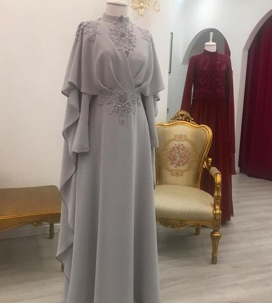 عکس لباس مجلسی شیک حجابی