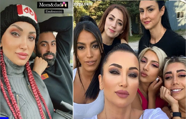 عکس با حجاب روناک یونسی