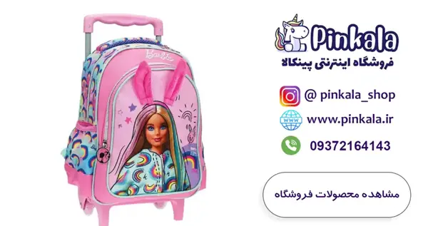 عکس کیف مدرسه باربی