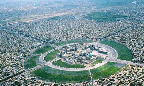 عکس هوایی عنکبوت مقدس