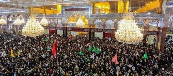 عکس قاسم سلیمانی در کربلا